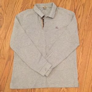 Burberry Long Sleeve Polo